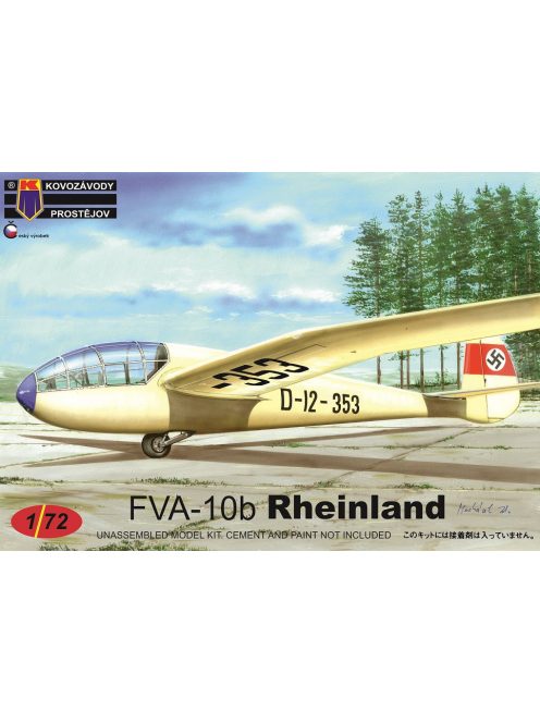 Kovozavody Prostejov - 1/72 FVA-10b Rheinland (Šídlo)