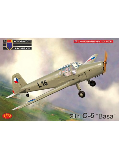 Kovozavody Prostejov - 1/72 Zlin C-6 „Basa“