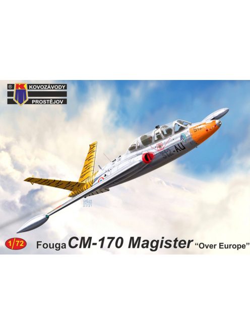 Kovozavody Prostejov - 1/72 Fouga CM-170 Magister „Over Europe“