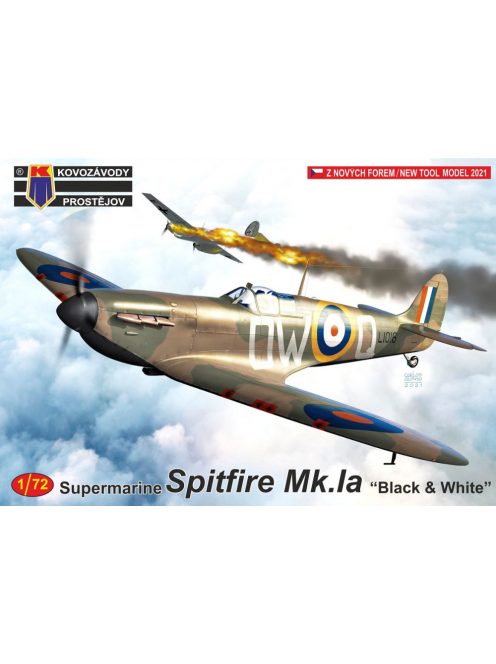 Kovozavody Prostejov - 1/72 Spitfire Mk.Ia „Black & White“