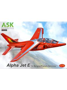   Kovozavody Prostejov - 1/72 Alpha Jet E in Belgian/French Services, ASK Distribution limited edition