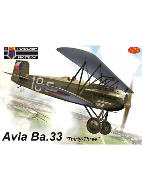 Kovozavody Prostejov - 1/72 Avia Ba.33 "Thirty-Three"