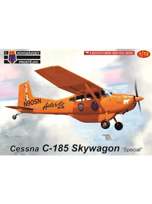 Kovozavody Prostejov - 1/72 Cessna C-185 Skywagon "Special"