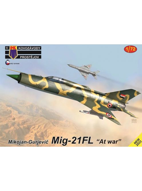 Kovozavody Prostejov - 1/72 MiG-21FL "At war"