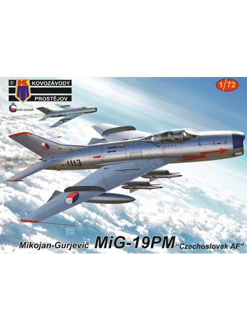 Kovozavody Prostejov - 1/72 MiG-19PM "Czechoslovak AF"