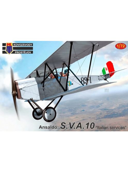 Kovozavody Prostejov - 1/72 Ansaldo S.V.A. 10 "Italian services"