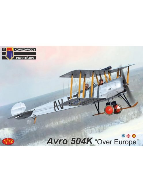 Kovozavody Prostejov - 1/72 Avro 504K "Over Europe"