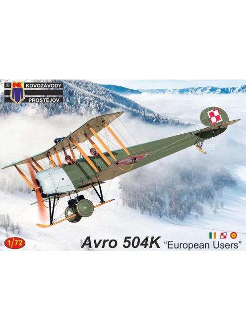 Kovozavody Prostejov - 1/72 Avro 504K "European Users"