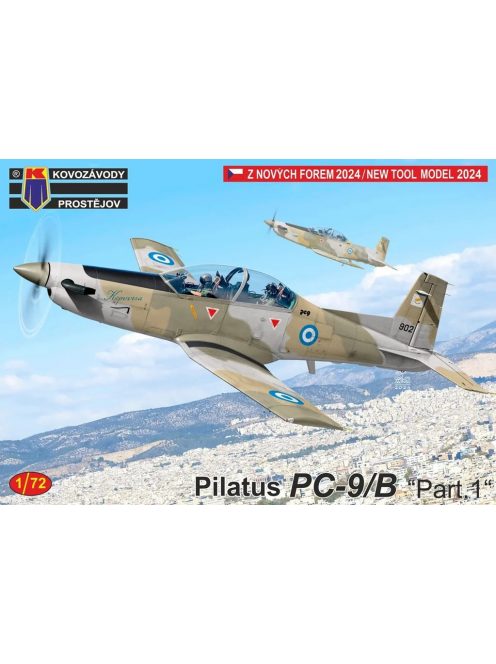 Kovozavody Prostejov - 1/72 Pilatus PC-9 "Part.1"