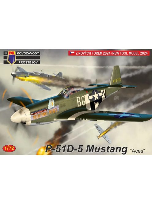 Kovozavody Prostejov - 1/72 P-51D-5 Mustang "Aces"