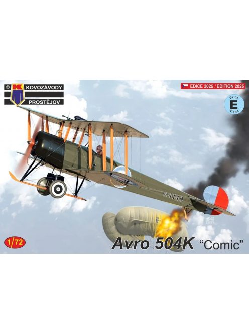 Kovozavody Prostejov - 1/72 Avro 504K "Comic"