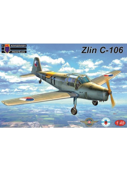 Kovozavody Prostejov - 1/48 Zlin C-106 2xCZ,Hun,Egypt