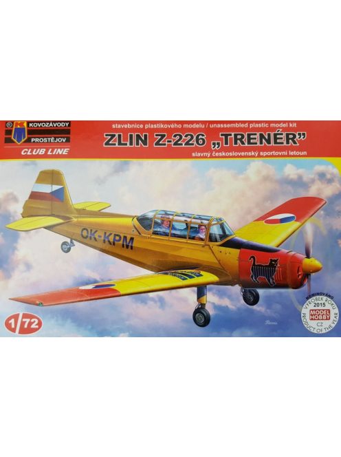 Kovozavody Prostejov - 1/72 Zlin Z-226 "Trenér"