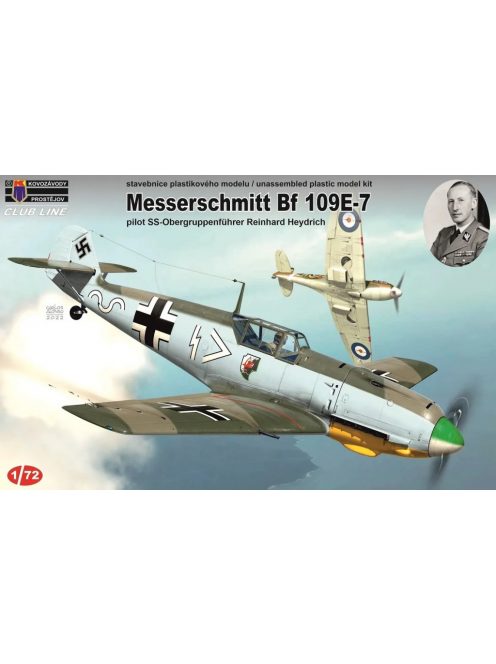 Kovozavody Prostejov - 1/72 Bf 109E-7 Reinhard Heydrich