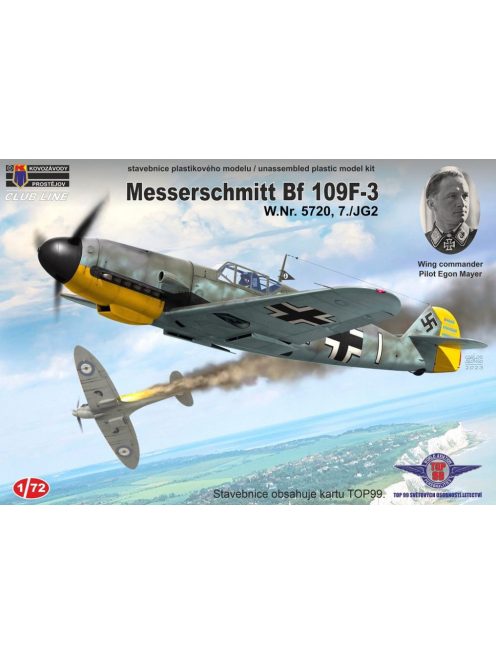 Kovozavody Prostejov - 1/72 Bf 109F-3 Egon Mayer