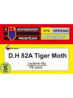 Kovozavody Prostejov - 1/72 D.H. 82A Tiger Moth PE parts