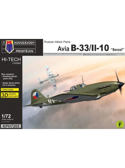 Kovozavody Prostejov - 1/72 Avia B-33/IL-10 "Beast"