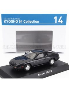 Kyosho - NISSAN 180SX COUPE 1990 DARK GREY MET