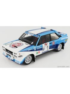   Kyosho - Fiat 131 Abarth Team Fiat Works N 1 Rally Costa Smeralda 1981 M.Alen - I.Kivimaki 2 Tone Blue White