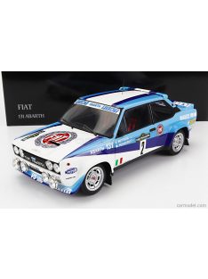   Kyosho - Fiat 131 Abarth N 2 Winner Rally Piancavallo 1981 A.Bettega - M.Perissinot White Blue