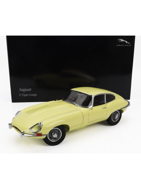 Kyosho - JAGUAR E-TYPE COUPE MK1 RHD 1961 YELLOW