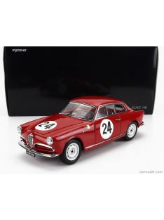   Kyosho - Alfa Romeo Giulietta Sv Sprint Veloce N 24 Targa Florio 1958 N.Todaro - R.Barbato Red