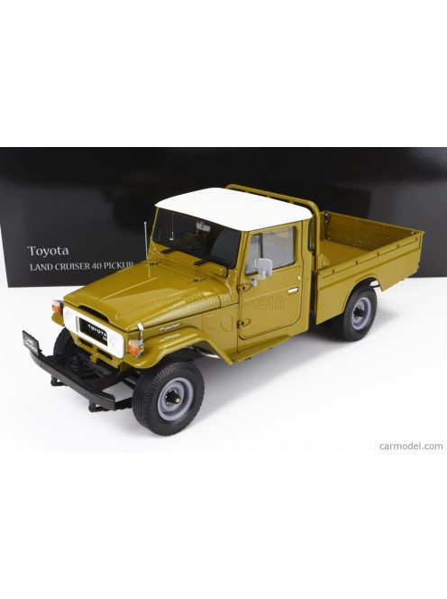 Kyosho - Toyota Land Cruiser 40 4X4 Pick-Up 1980 Olive Green