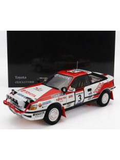   Kyosho - TOYOTA CELICA GT-FOUR ST165 (night version) N 3 WINNER RALLY SAFARI RALLY 1990 BJORN WALDEGARD - FRED GALLAGHER WHITE RED