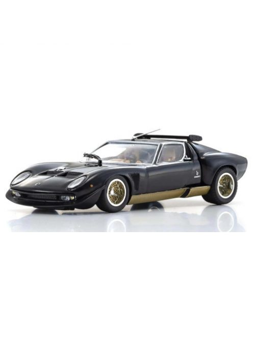 Kyosho - 1:43 Lamborghini Miura Svr - 1970 - Black/Gold