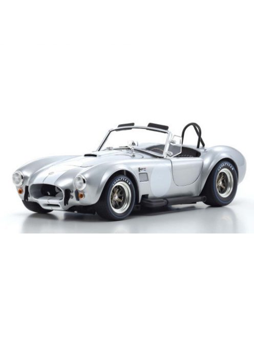 Kyosho - 1:18 Shelby Cobra 427 S/C - Silver/White (08047S)