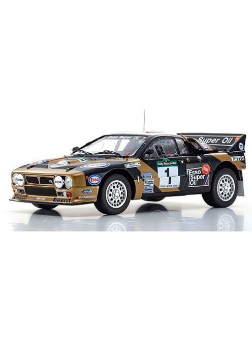 Kyosho - 1:18 Lancia Rallye 037 - #1 - Piancavallo 1985 - Winner Tabaton/Tedeschini  (08306E)