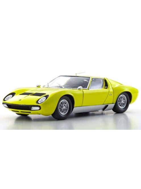 Kyosho - 1:18 Lamborghini Miura P400 Sv 1971 - Yellow - (08317Y)