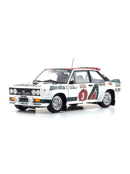 Kyosho - 1:18 Fiat 131 Abarth - 1978 - Alen/Kivimaki - Rally 1000 Lakes #2 (08376E)