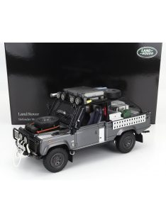   Kyosho - LAND ROVER DEFENDER 90 PICK-UP 2001 - LARA CROFT - TOMB RAIDER - ANGIOLINA JOLIE - MOVIE CORRIS GREY