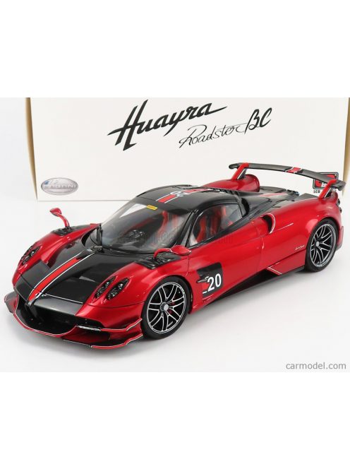 Lcd-Model - Pagani Huayra Bc Roadster N 20 2017 Red Black