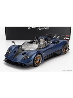 Lcd-Model - Pagani Zonda Hp Barchetta 2018 Carbon Fibre Blue