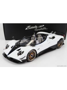   Lcd-Model - Pagani Zonda Hp Barchetta 2018 Carbon Fibre White