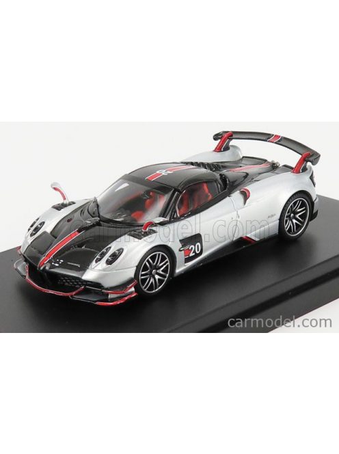 Lcd-Model - Pagani Huayra Bc Roadster N 20 2017 Silver Black