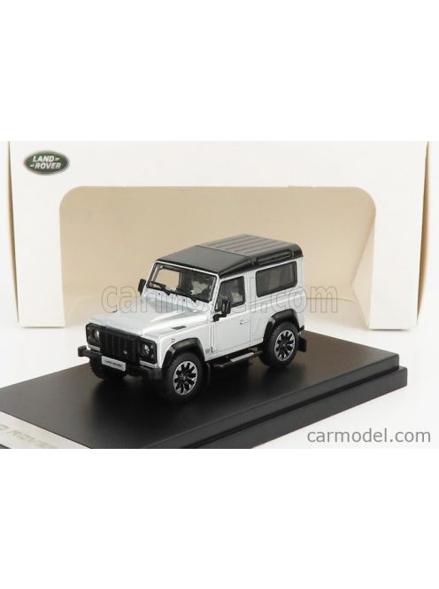 Lcd-Model - Land Rover Defender 90 Works V8 70Th Edition 2018 Silver