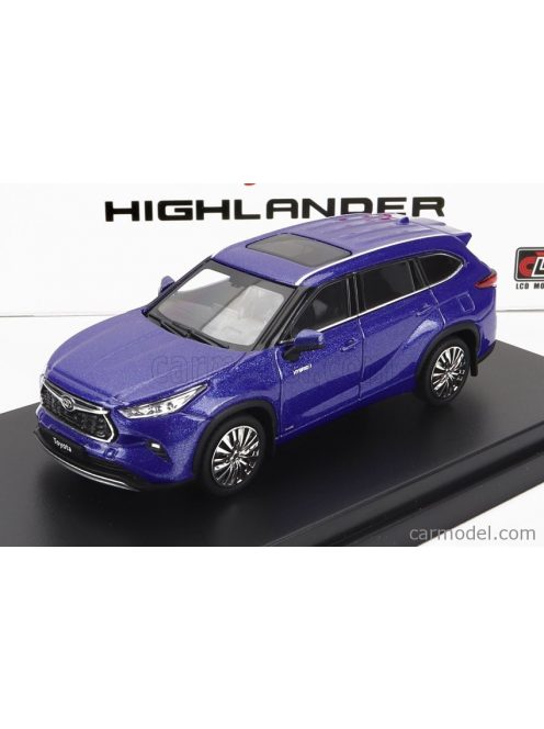 Lcd-Model - Toyota Highlander 2022 Blue