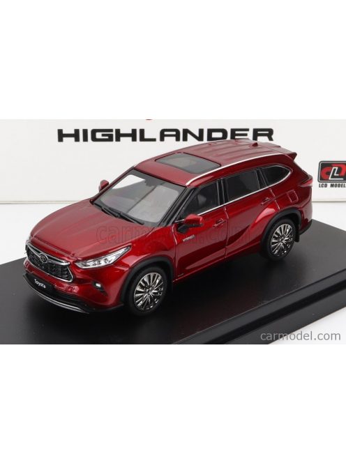 Lcd-Model - Toyota Highlander 2022 Red