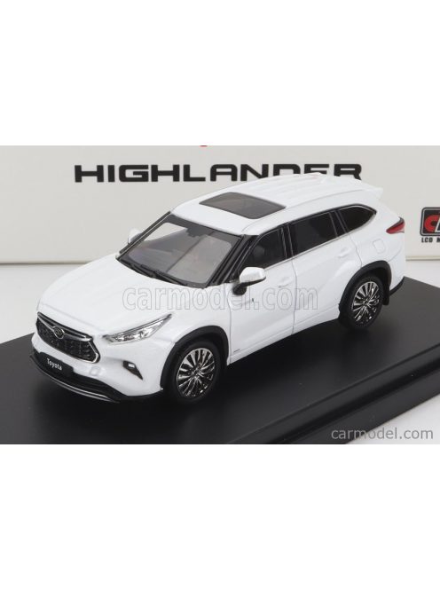 Lcd-Model - Toyota Highlander 2022 White