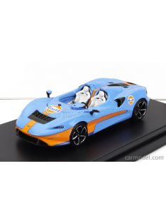 Lcd-Model - Mclaren Elva Gulf Livery 2020 Light Blue Orange