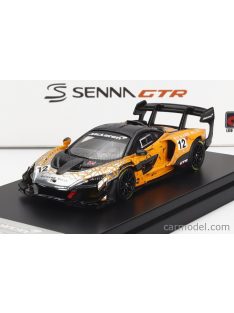 Lcd-Model - Mclaren Senna Gtr N 12 Press 2021 Orange Black