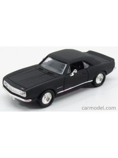 Lucky-Diecast - Chevrolet Camaro Z28 Coupe 1967 Matt Black