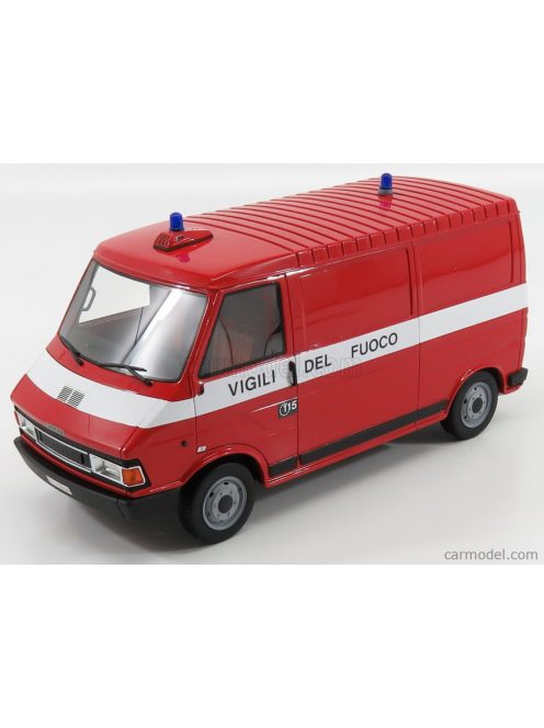 Laudoracing - Fiat Fiat 242 Van Vigili Del Fuoco 1984 Fire Engine Red White