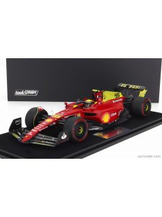   Looksmart - Ferrari F1-75 Scuderia Ferrari N 55 4Th Monza Gp Italy 2022 Carlos Sainz Red Yellow