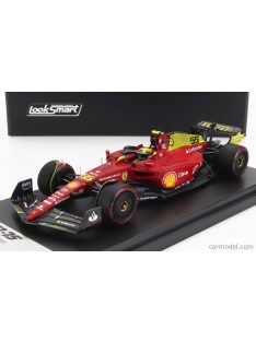   Looksmart - Ferrari F1-75 Scuderia Ferrari N 55 4Th Monza Gp Italy 2022 Carlos Sainz Red Yellow