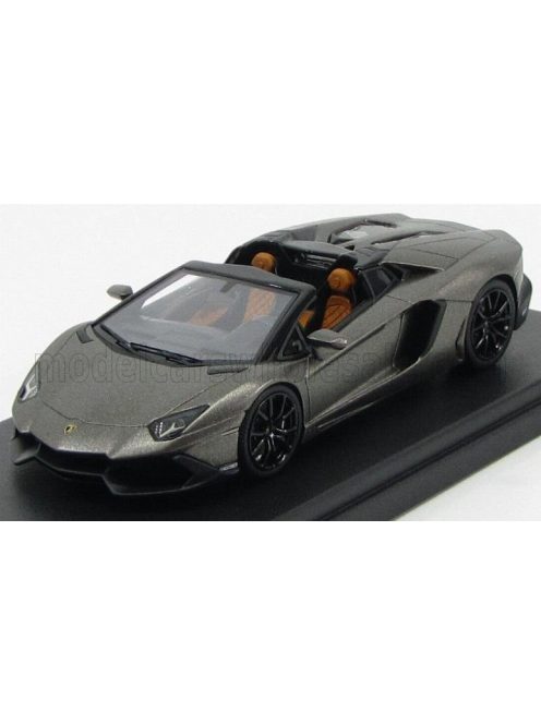 LookSmart - LAMBORGHINI AVENTADOR LP720-4 ROADSTER - 50th ANNIVERSARY 2013 GRIGIO TITANS - GREY MET