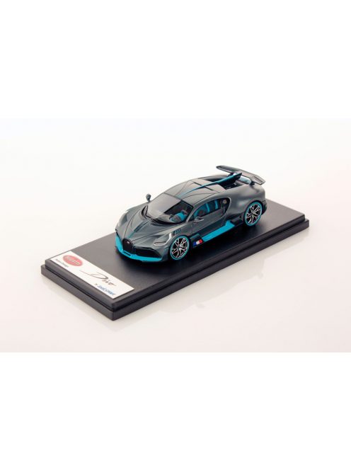 LookSmart - BUGATTI DIVO 2020 FRENCH RACING BLUE GLOSSY BLACK